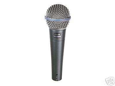 SHURE BETA58A MICROFONO VOCE DINAMICO SUPERCARDIOIDE