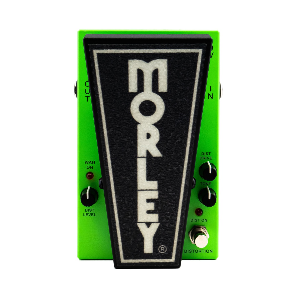 MORLEY 20/20 DISTORTION WAH - PEDALE WAH CON DISTORSORE