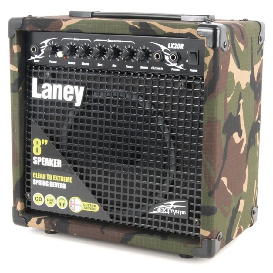 LANEY LX20R - COMBO 1X8” - 20W - 2 CANALI - C/RIVERBERO