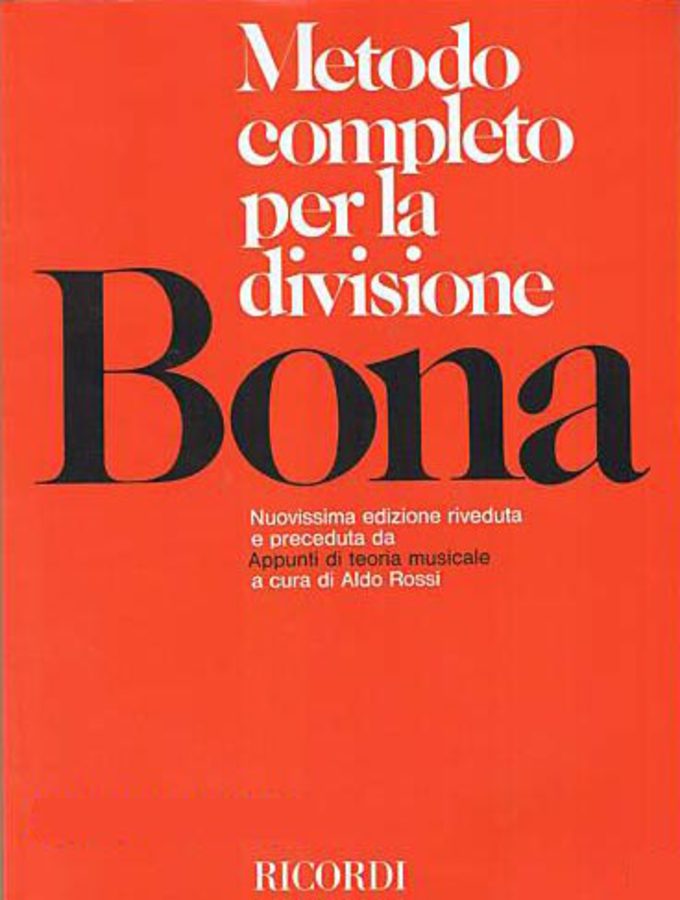 BONA METODO PER LA DIVISIONE