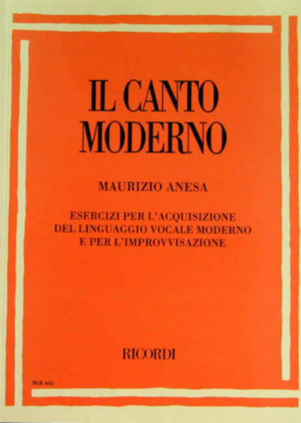 ANESA IL CANTO MODERNO