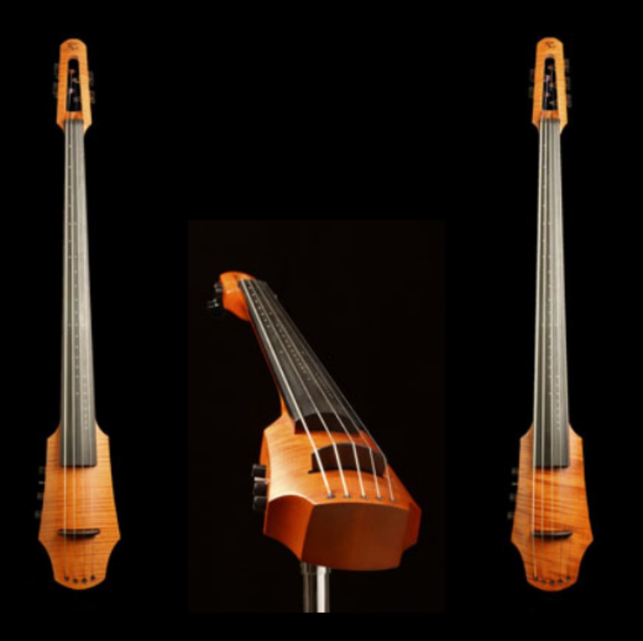 NS Design CR4 Electric Cello 4 Amber Stain