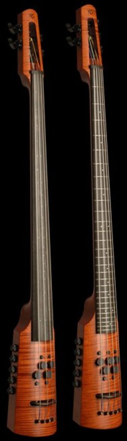 NS Design CR Omni Bass 5 Fretted Amber Stain