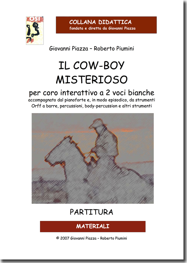 IL COW BOY MISTERIOSO PARTITURA