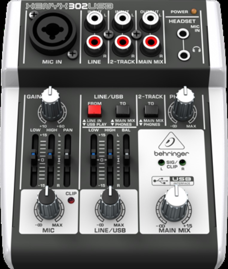 BEHRINGER XENYX  302 USB