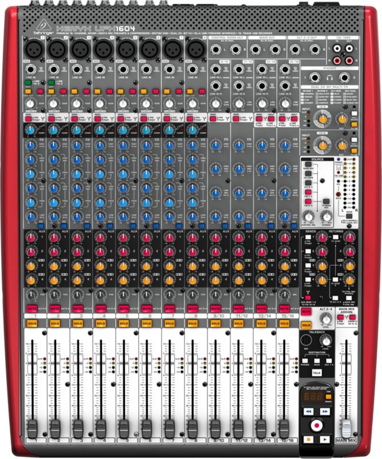 BEHRINGER XENYX  UFX 1604