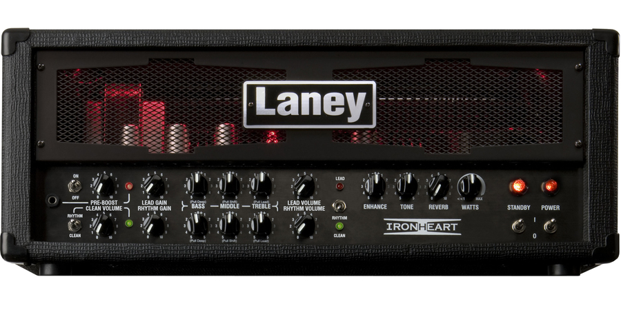 LANEY IRT120H - TESTATA - 120W - 3 CANALI C/RIVERBERO