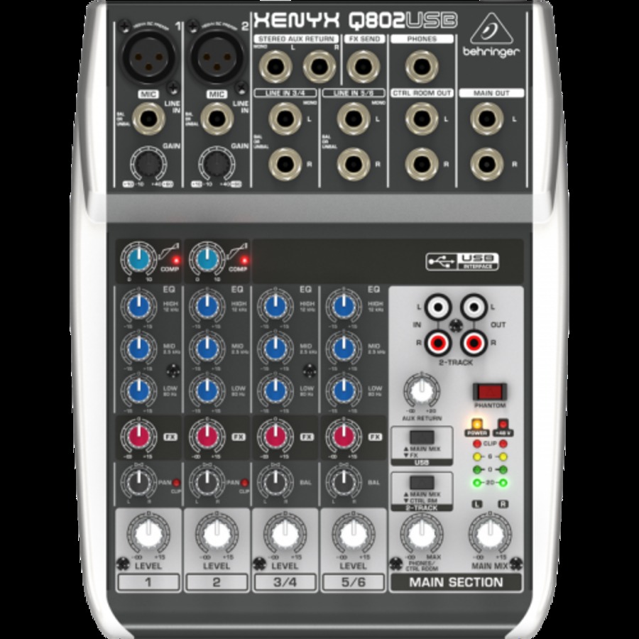 BEHRINGER XENYX Q 802 USB