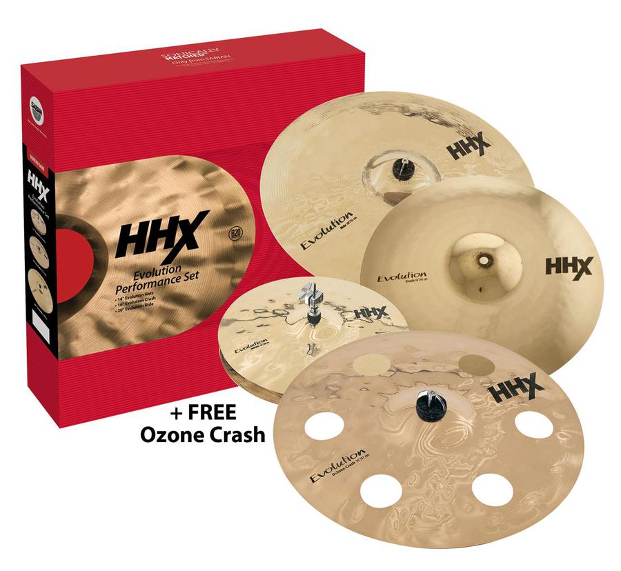 SABIAN HHX EVOLUTION PROMOTIONAL SET KIT PIATTI