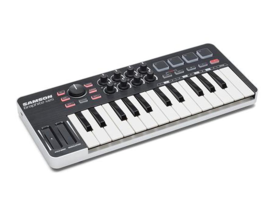 SAMSON GRAPHITE M25 - MINI MIDI CONTROLLER USB