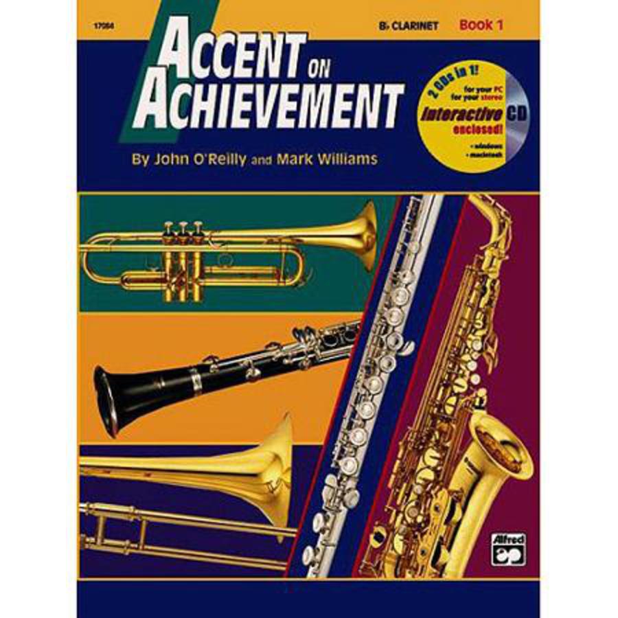 ACCENT ON ACHIEVEMENT CLARINET BOOK 1 CON CD