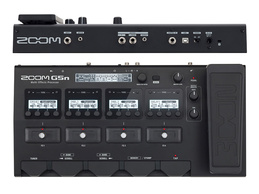 ZOOM G5N - PEDALIERA MULTIEFFETTO, AMP-SIMULATOR, INTERFACCIA AUDIO