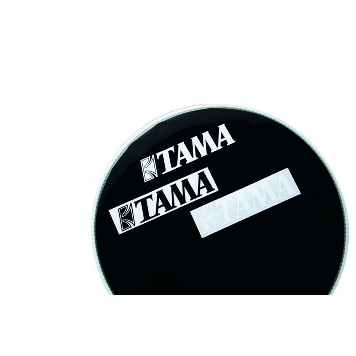 TAMA TLS100-BK - ADESIVO LOGO TAMA (50MM X 230MM) - NERO