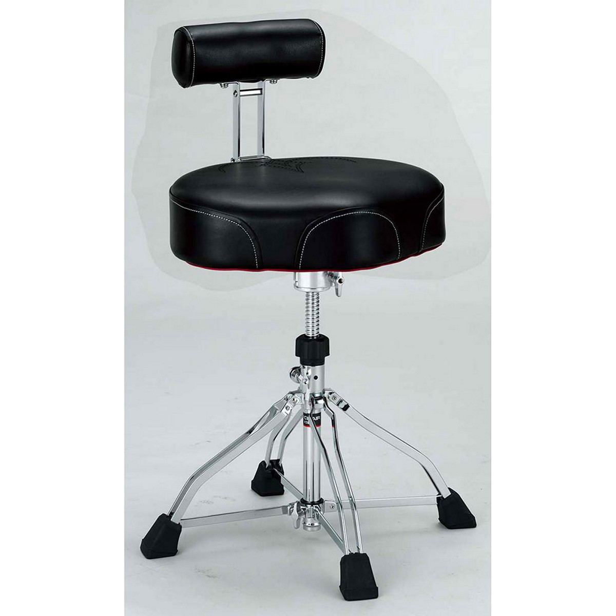 TAMA HT741B 1ST CHAIR ERGO RIDER - 4 GAMBE - SEDUTA IN PVC - CON SCHIENALE