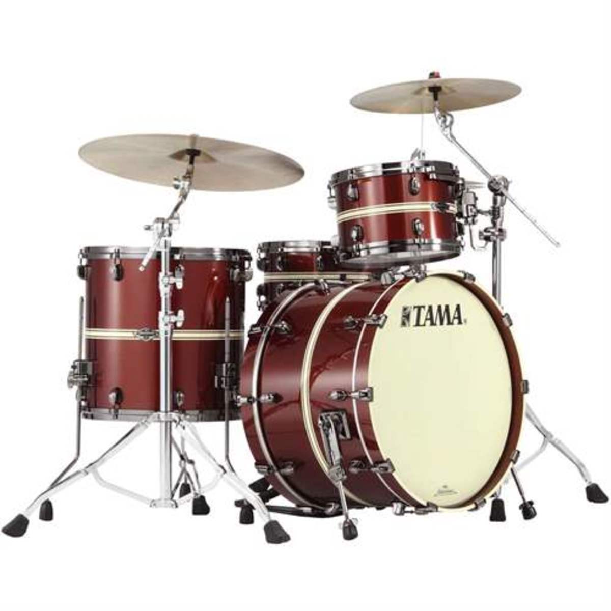 TAMA TW42RZS-ASBJ - SHELL KIT - FINITURA SATIN BLACK JAPANESE SEN BURST