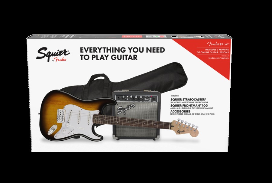 SQUIER STRATOCASTER SONIC PACK