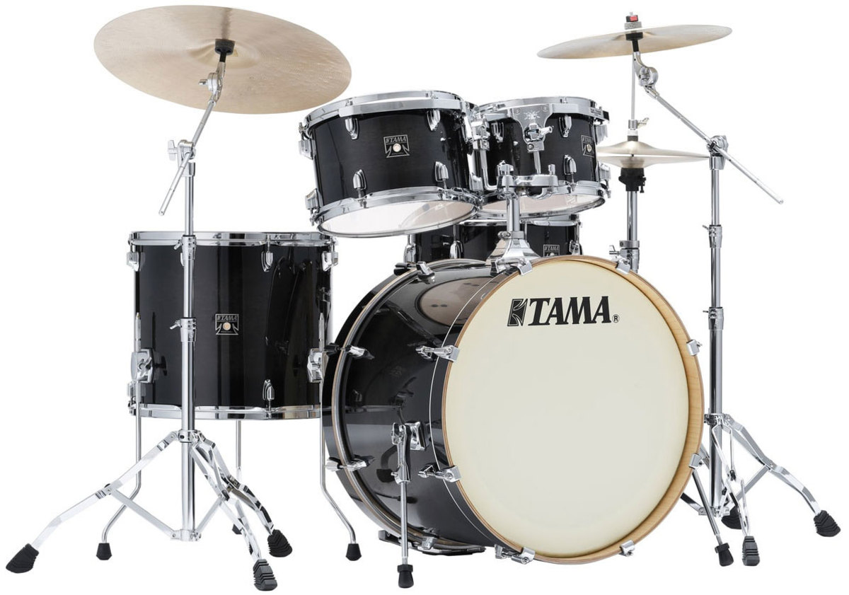 TAMA CL52KRS-TPB - SHELL KIT - FINITURA TRANSPARENT BLACK BURST