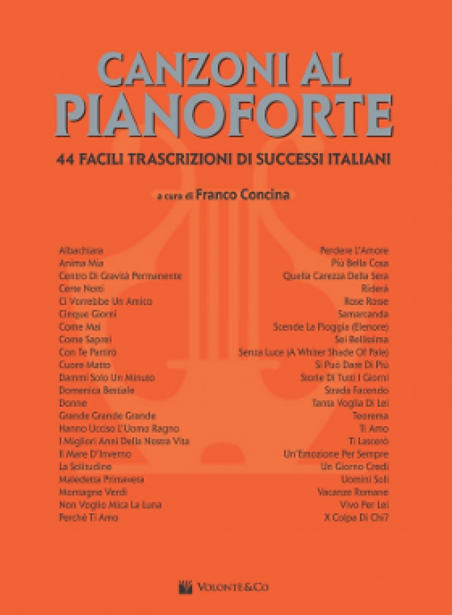 CANZONI AL PIANOFORTE VOL. 1