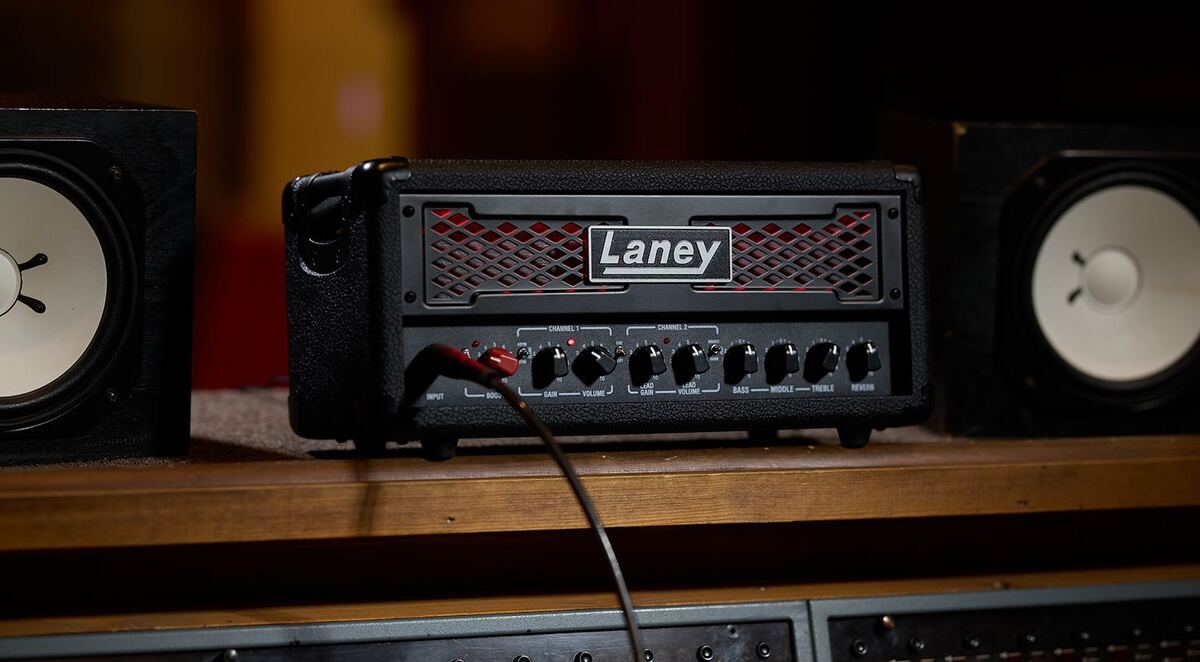 LANEY IRF-DUALTOP - TESTATA - 60W - 2 CANALI - C/RIVERBERO