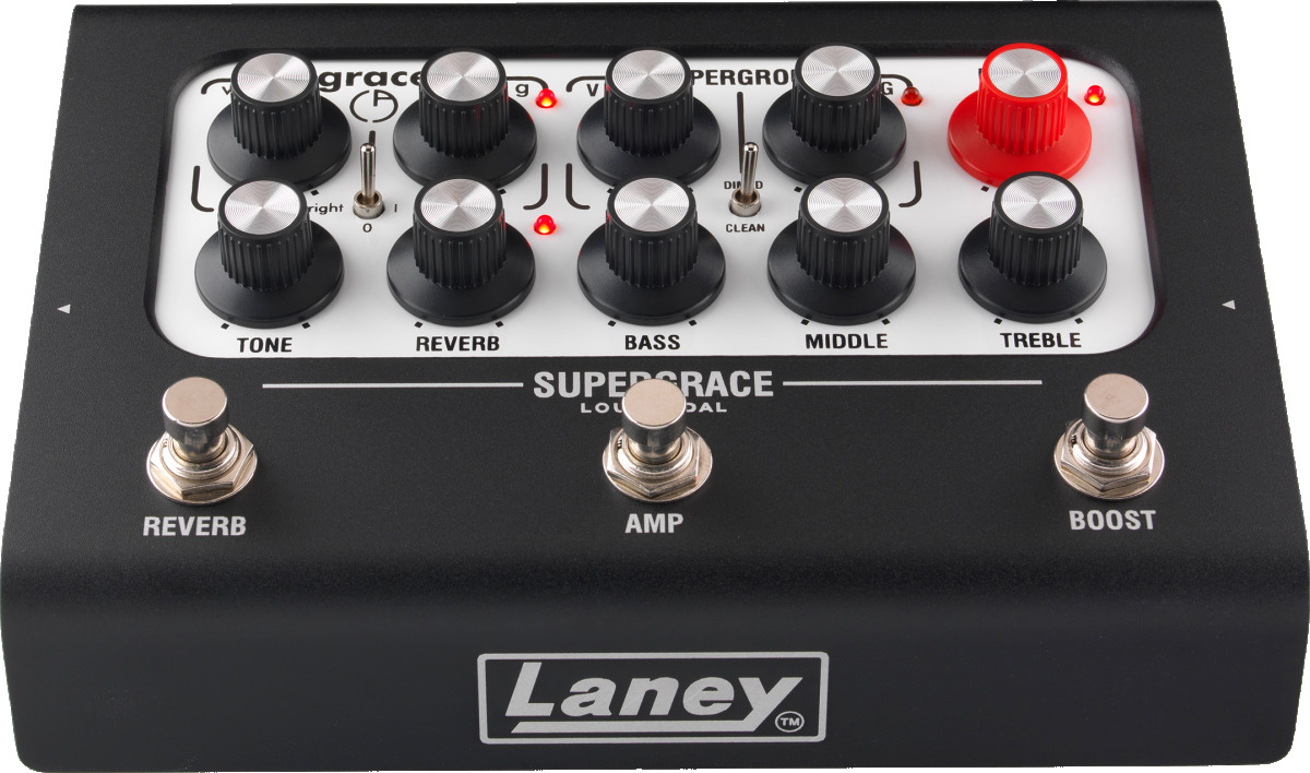 LANEY BCC-SUPERGRACE - AMPLIFICATORE 2 CANALI C/RIVERBERO - SIGNATURE BILLY CORGAN