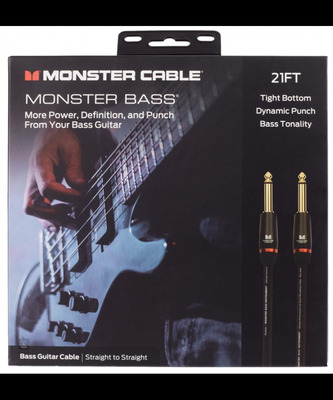 MONSTER M BASS2-21A PROLINK MONSTER BASS - CAVO PER BASSO - 6,4 M