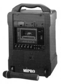 MIPRO MA 707 PACK + MH 203 RADIOMIKE DIFFUSORE MULTIUSO A BATTERIE