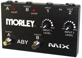 MORLEY ABY-MIX-G MIXER/COMBINER - SELETTORE/MIXER PER STRUMENTO SERIE GOLD