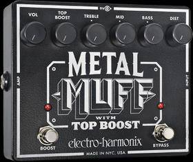 ELECTRO HARMONIX METAL MUFF WITH TOP BOOST