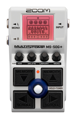 ZOOM MS-50G+ - PEDALE MULTIEFFETTO PER CHITARRA