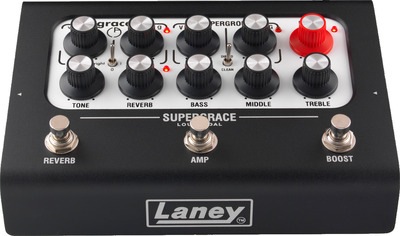 LANEY BCC-SUPERGRACE - AMPLIFICATORE 2 CANALI C/RIVERBERO - SIGNATURE BILLY CORGAN