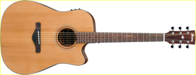 IBANEZ AW65ECE-LG NATURAL LOW GLOSS