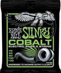 Ernie Ball 2736 Bass 5 Slinky Cobalt 45-130