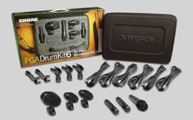 SHURE PGADRUMKIT6 KIT DA 6 MICROFONI PER BATTERIA