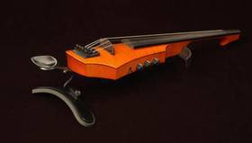 NS Design CR4 Electric Viola 4 Amber Stain