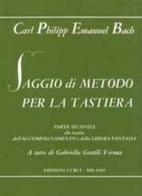 C.P.E.BACH SAGGIO DI METODO PER LA TASTIERA 2