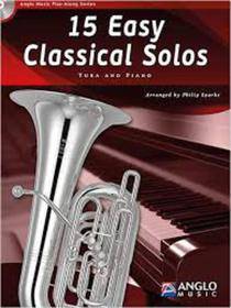 15 EASY CLASSICAL SOLOS TUBA AND PIANO CD INCLUDED  AMP306-400