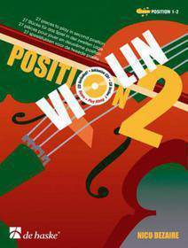 NICO DEZAIRE - VIOLIN POSITION 2 + CD - POSITION 1&2