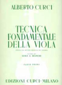 CURCI - TECNICA FONDAMENTALE DELLA VIOLA PARTE PRIMA