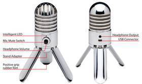 SAMSON METEOR MIC - MICROFONO A CONDENSATORE USB