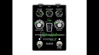 FOXGEAR GURUS ECHOSEX 3 - 10 ANNIVERSARIO LUKATHER SIGNATURE - PEDALE DELAY PER CHITARRA