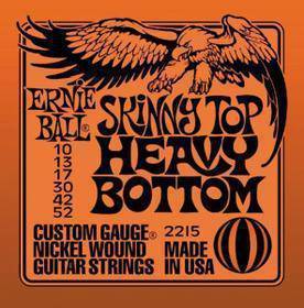 Ernie Ball 2215 Nickel Wound Skinny Top Heavy Bottom Slinky 10-52