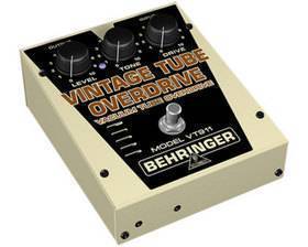 BEHRINGER VT 911 VINTAGE TUBE OVERDRIVE