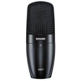 SHURE SM27 MICROFONO CONDENSATORE DIAFRAMMA LARGO CARDIOIDE