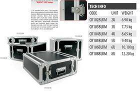 PROEL FLIGHT CASE CR 103 BLKM 3U