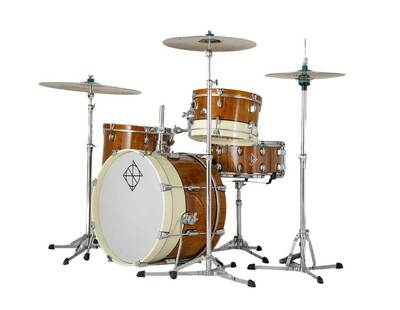 DIXON PODL320BWN - shell kit - finitura Brown Natural w/Pearl White
