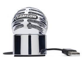 SAMSON METEORITE MIC - MICROFONO A CONDENSATORE USB - CHROME