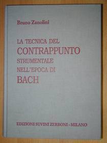 ZANOLINI LA TECNICA DEL CONTRAPPUNTO STRUMENTALE NELL EPOCA DI BACH