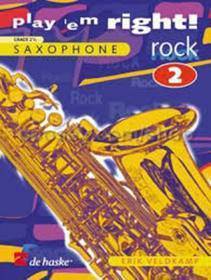 PLAY' EM RIGHT! ROCK 2 SAXOPHONE TENORE DE HASKE