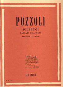 POZZOLI SOLFEGGI APPENDICE AL PRIMO CORSO