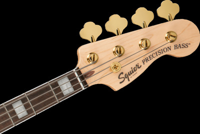 SQUIER PRECISION BASS 40TH ANNIVERSARY GOLD EDITION